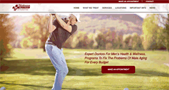 Desktop Screenshot of okiemensclinic.com